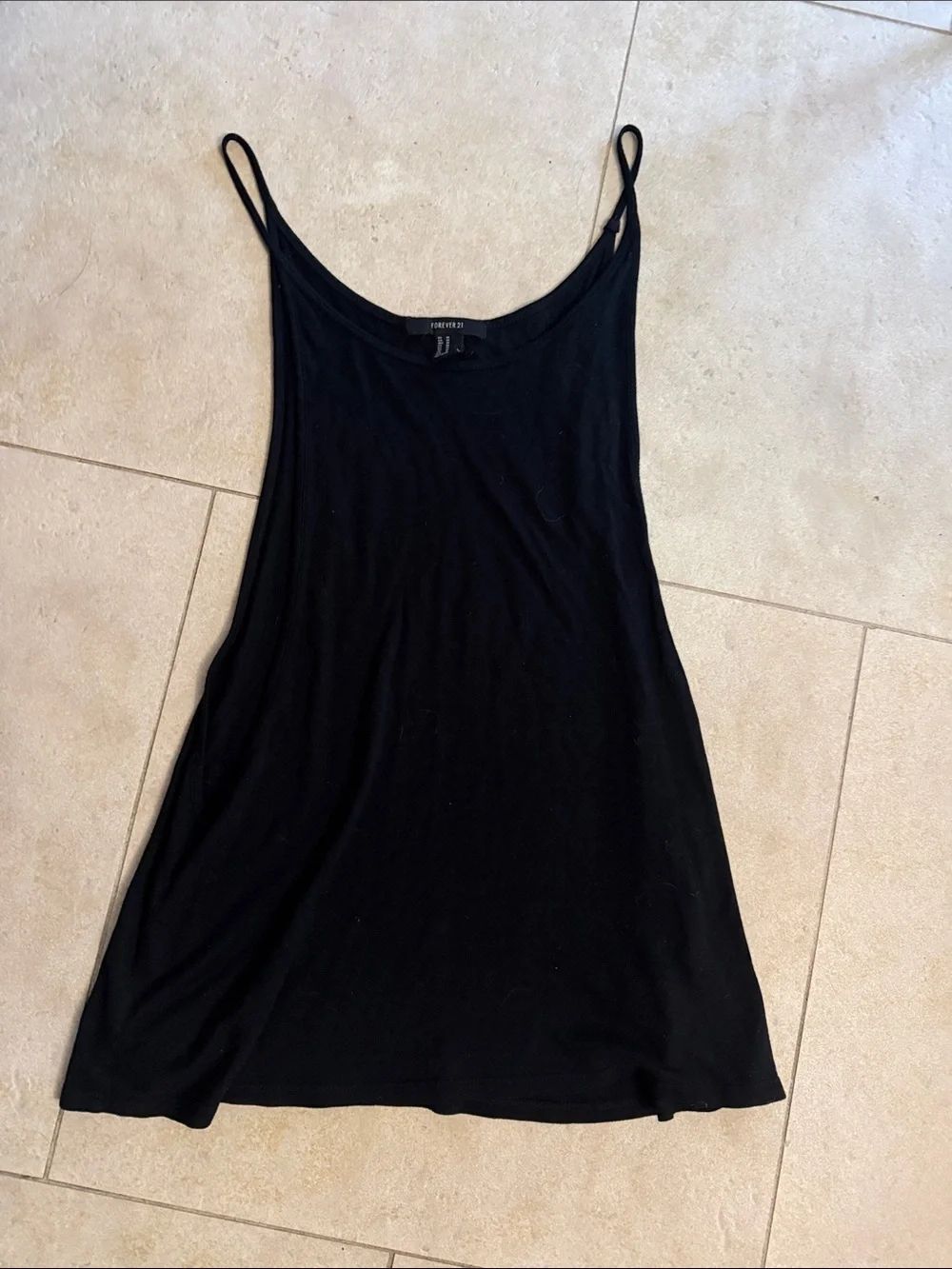 Black Women's Spaghetti Strap Tank Top